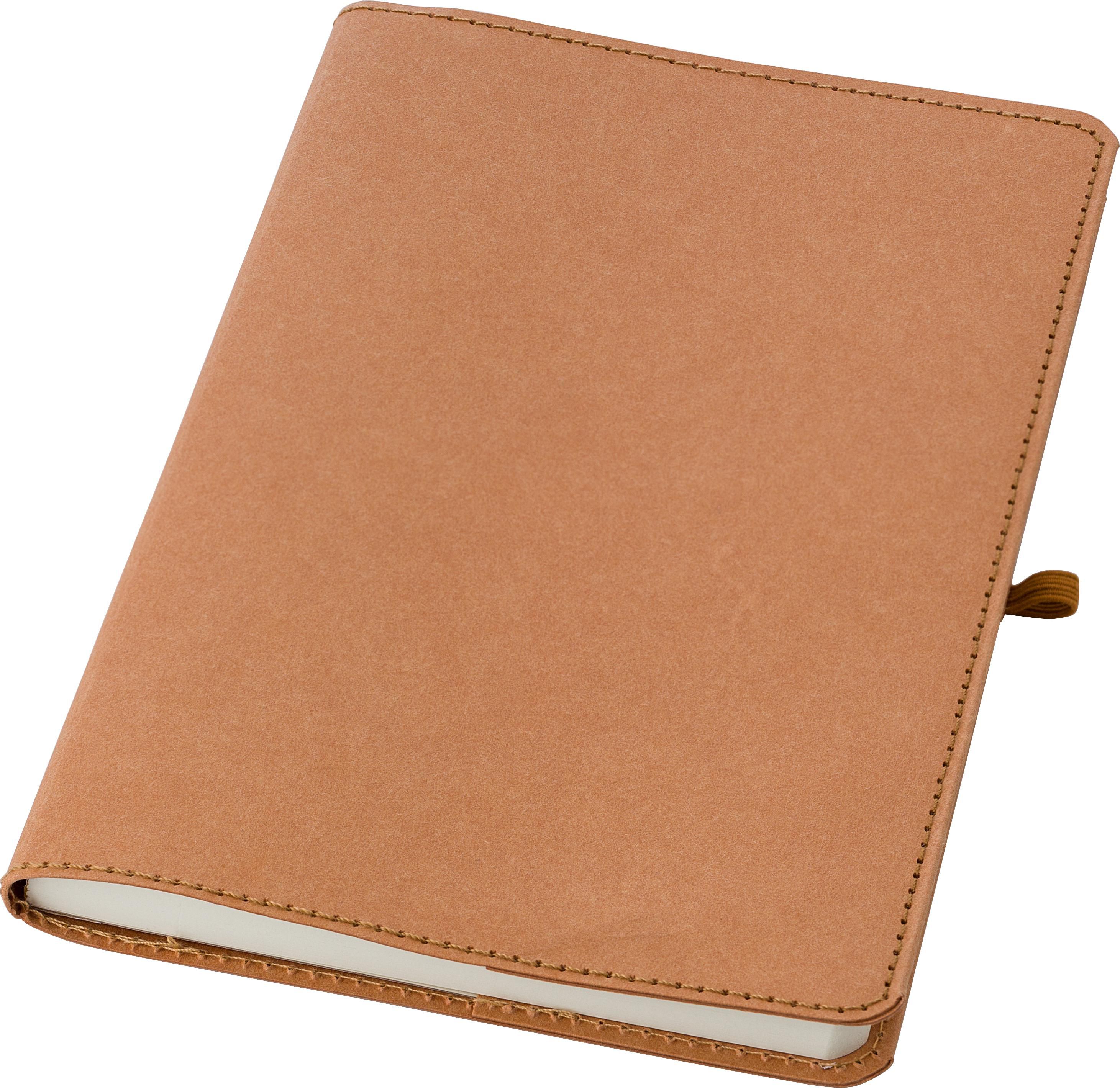 Cahier en papier kraft lavé Johanna - Grandchamps-des-Fontaines