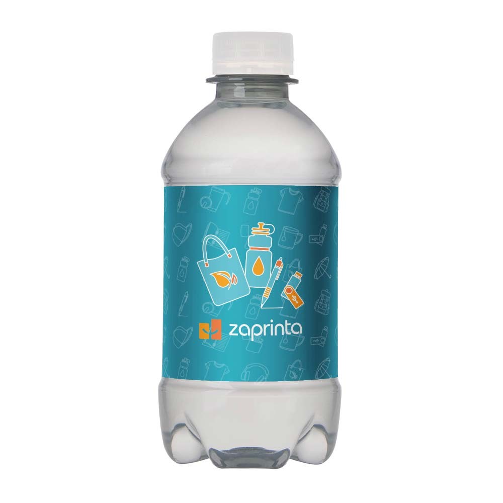 Bouteille d'eau gazeuse personnalisée 330ml avec bouchon à visser