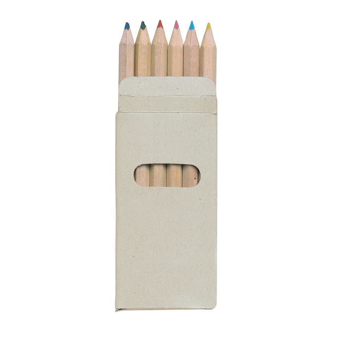 6 Crayons de couleur - Zaprinta France