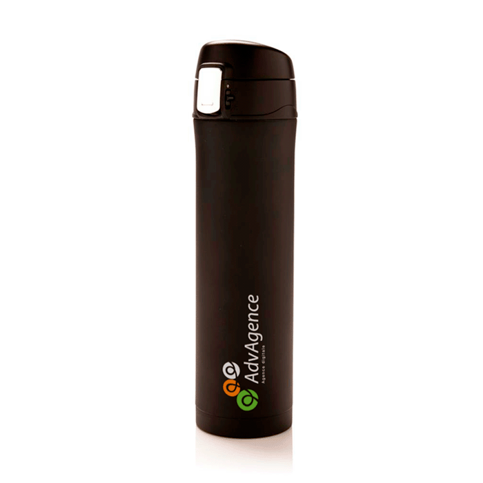 Bouteille isotherme double paroi personnalisée 450 ml - Maxime - Zaprinta France