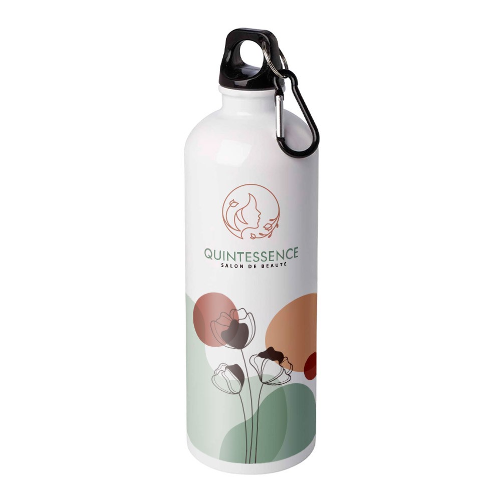 Bouteille Écologique Oregon 750 ml avec Mousqueton - Fraisans imprimé avec logo