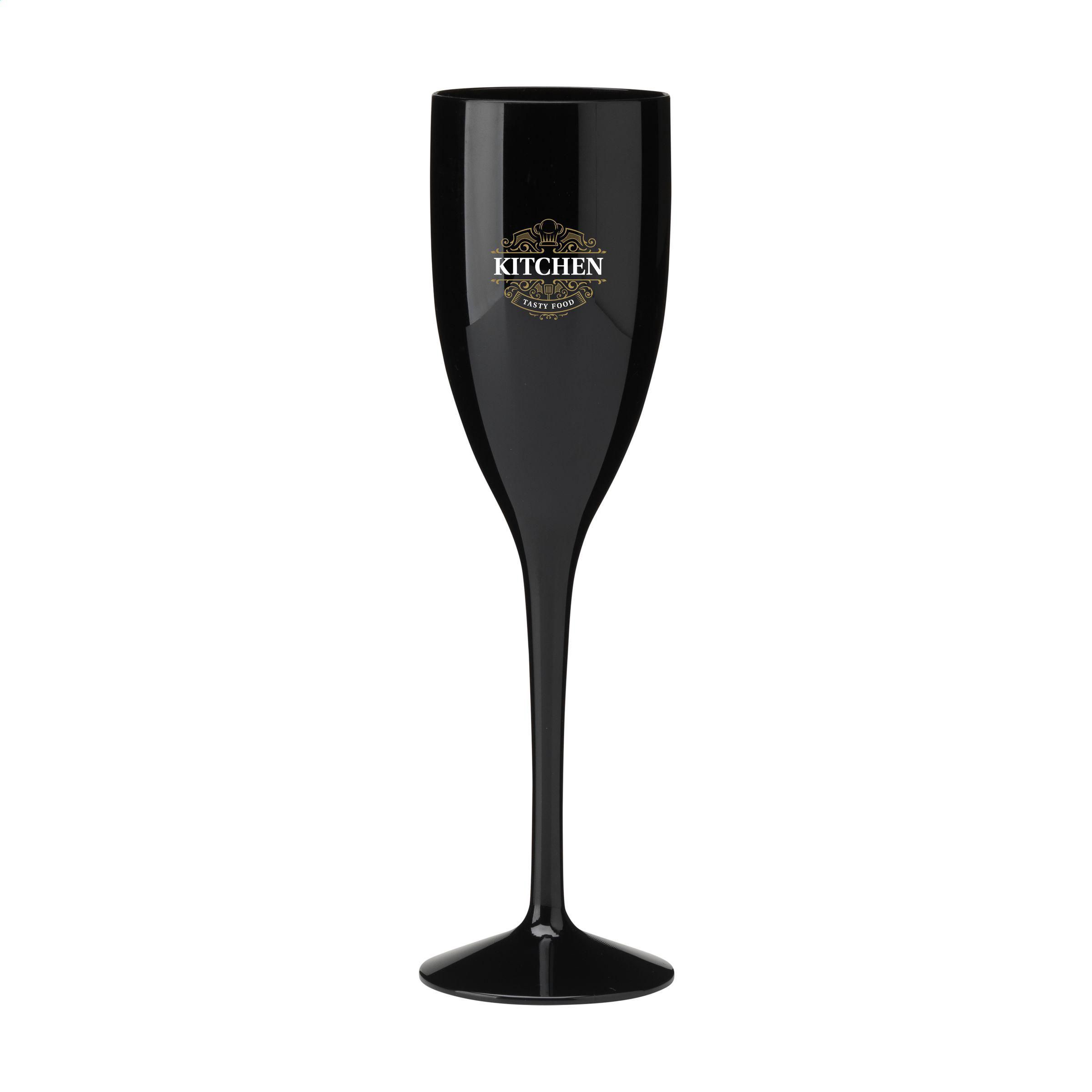 Verre à champagne en plastique réutilisable Lunaire 150 ml