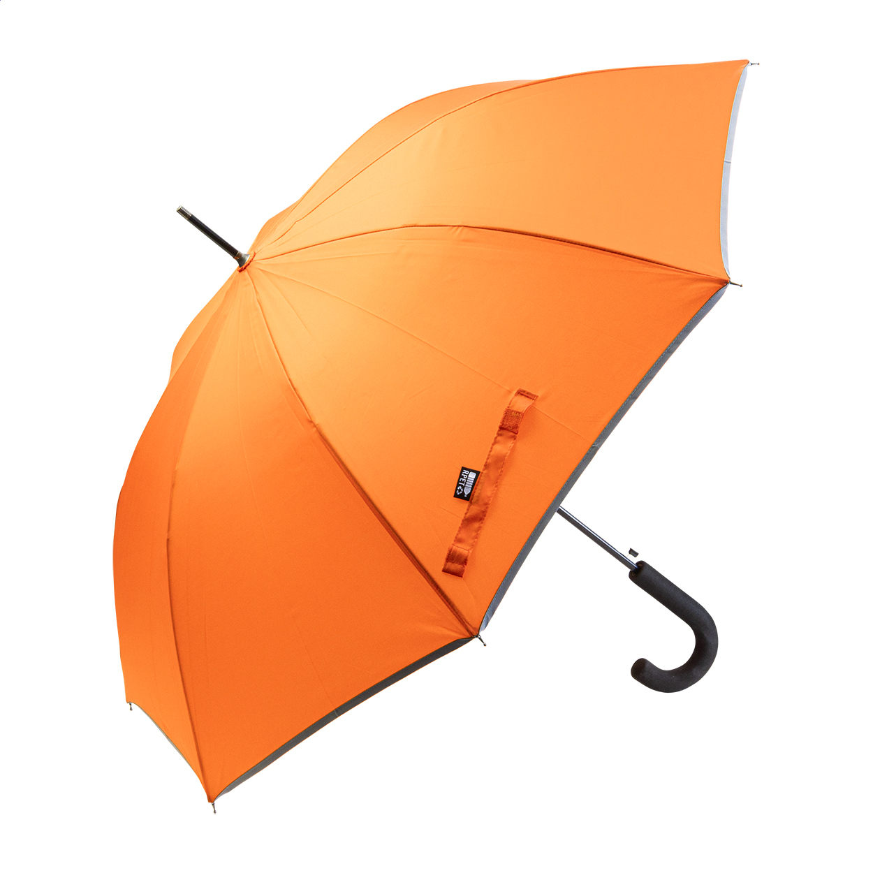 Parapluie Réfléchissant Max en RPET - Longeville-lès-Saint-Avold imprimé avec logo