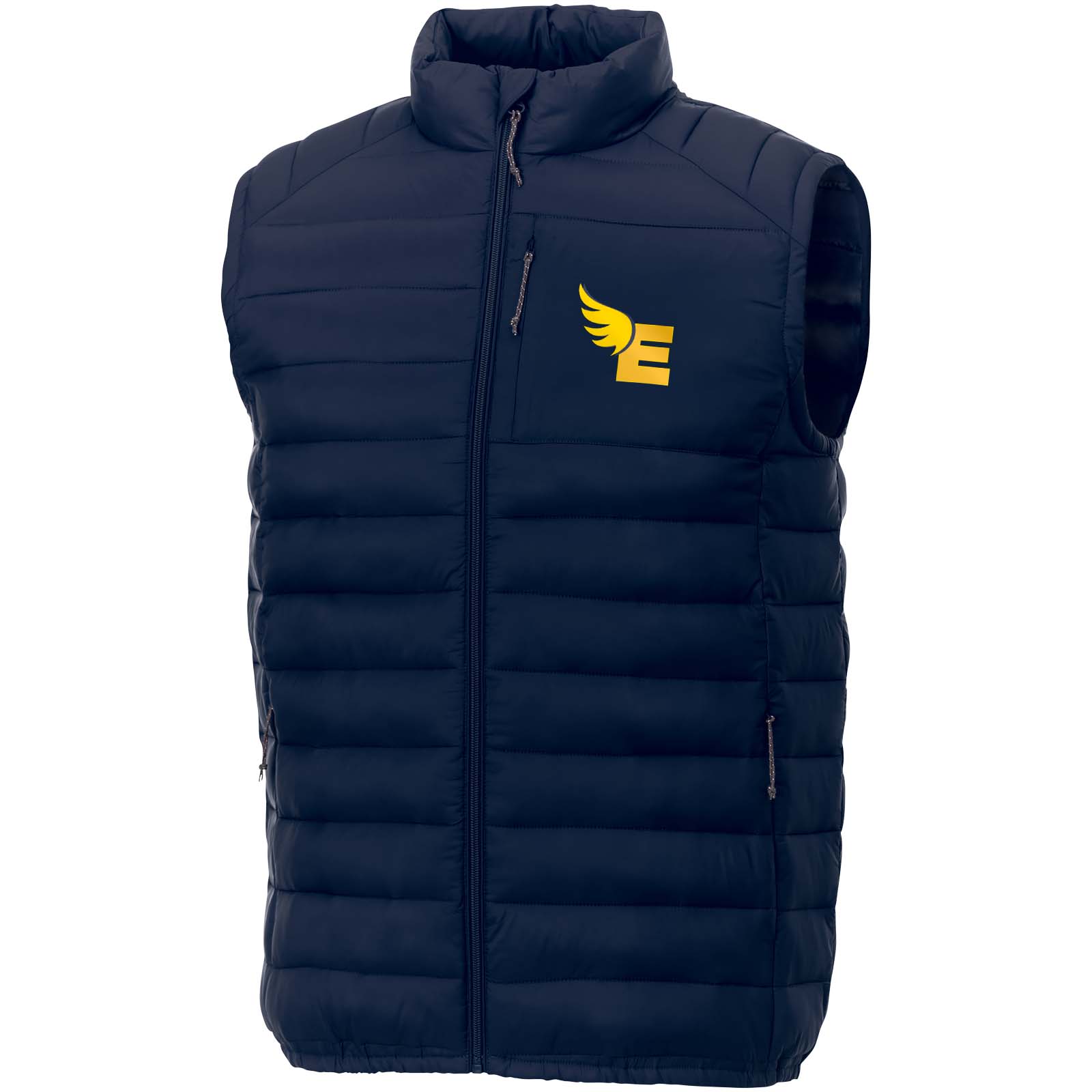 Gilet d'homme recyclé isolé Écothermique - Ozerailles imprimé comme goodie personnalisé Gilet d'homme recyclé isolé Écothermique - Ozerailles imprimé avec logo