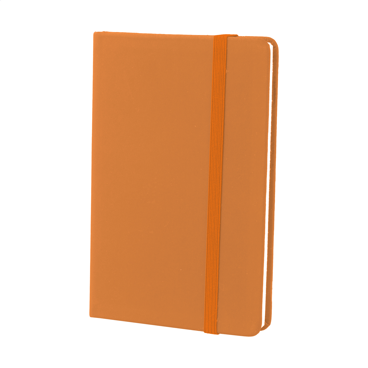 Carnet A6 Nopuk Blank personnalisé en similicuir PU, 100 pages blanches imprimé avec logo