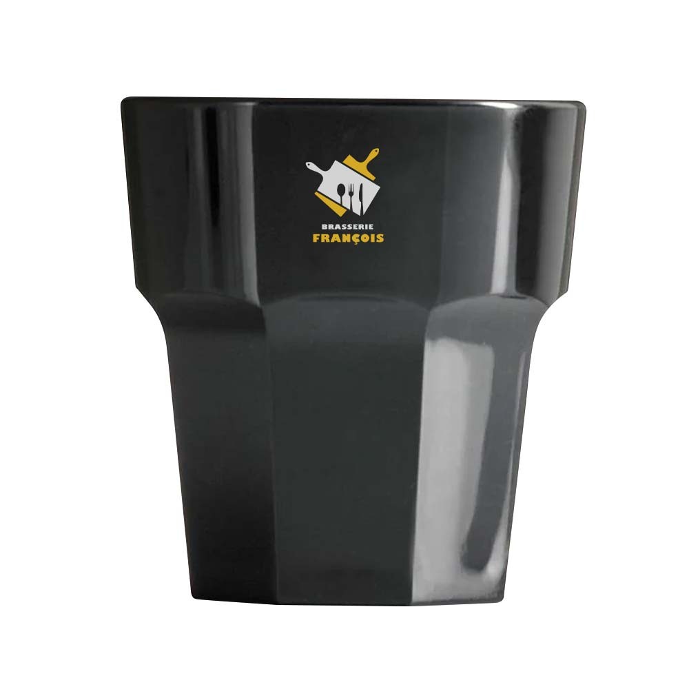 Verre à digestif personnalisé noir 260ml - Rukwa