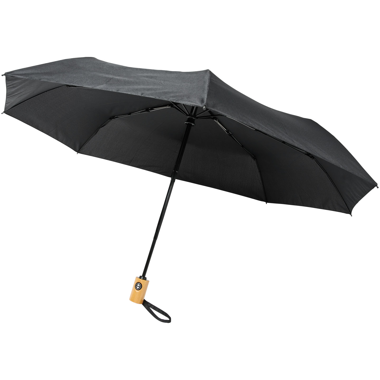 Parapluie en RPET pliable 21" à ouverture/fermeture automatique