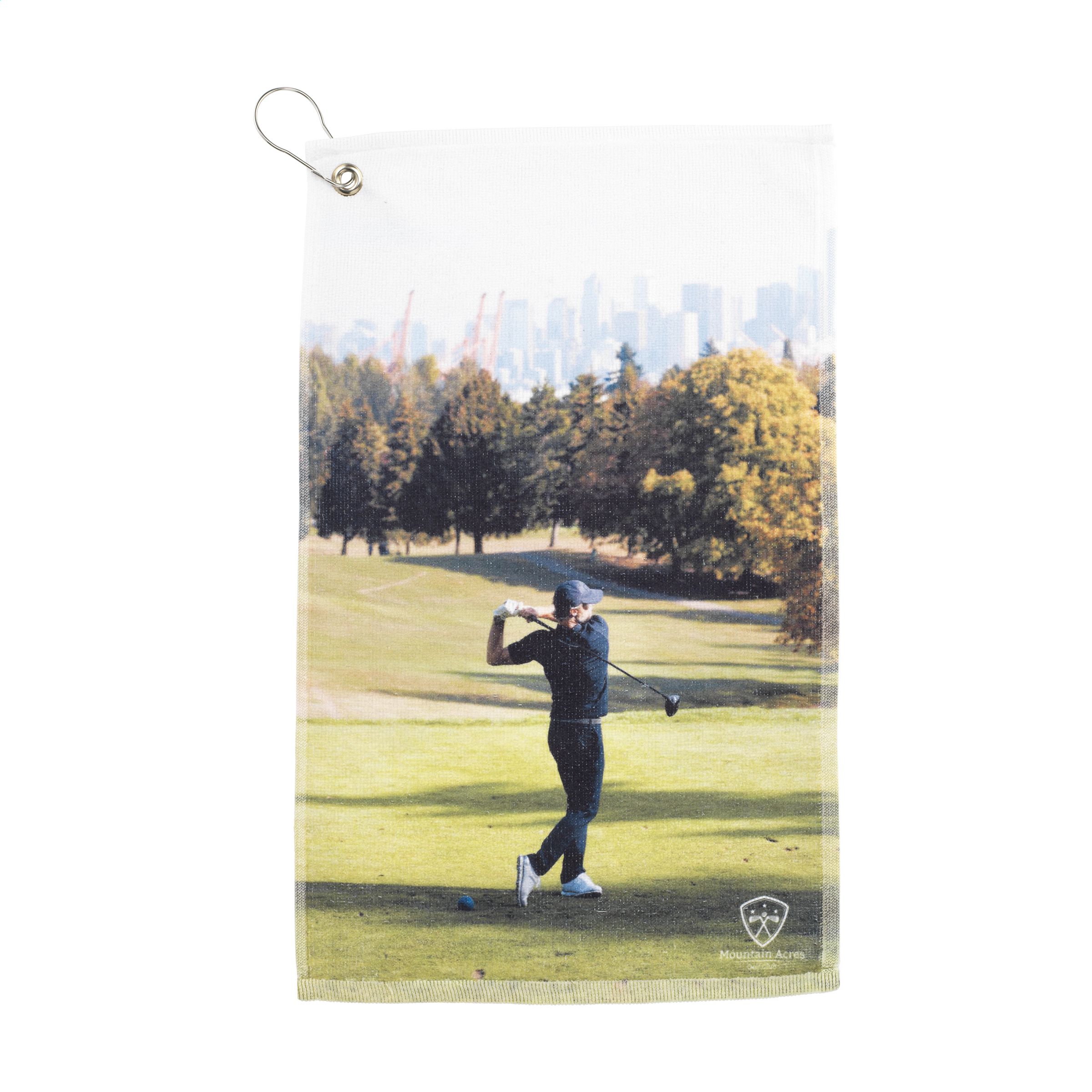 GolfTowel 400 g/m² 30x50 serviette de golf - Zaprinta France
