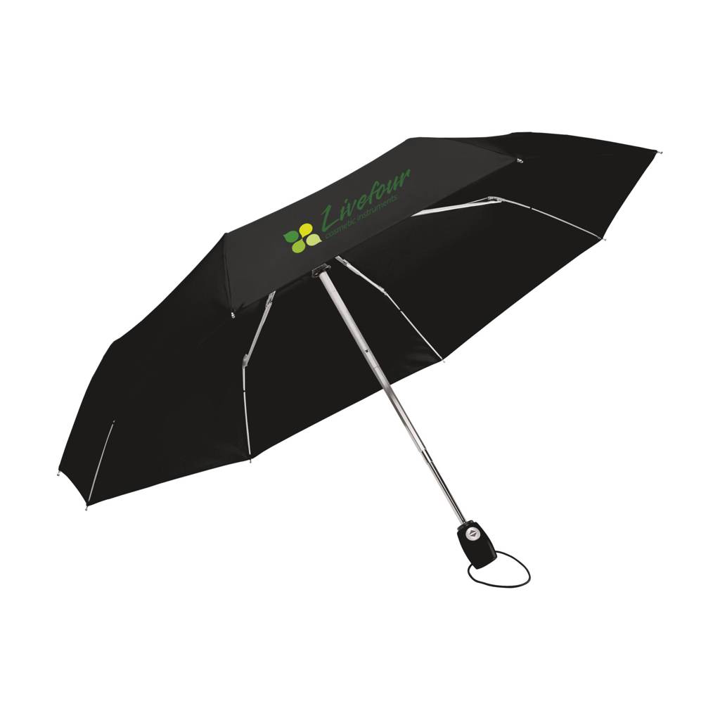 Parapluie personnalisé pliable avec ouverture et fermeture automatique 90cm - Naknek