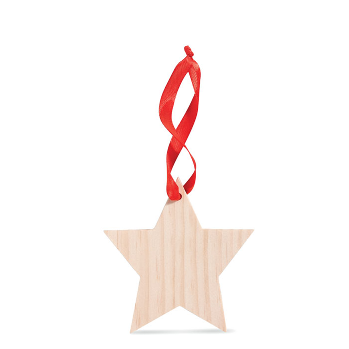 Décoration de sapin de Noël personnalisée (Étoile) - Annika - Zaprinta France