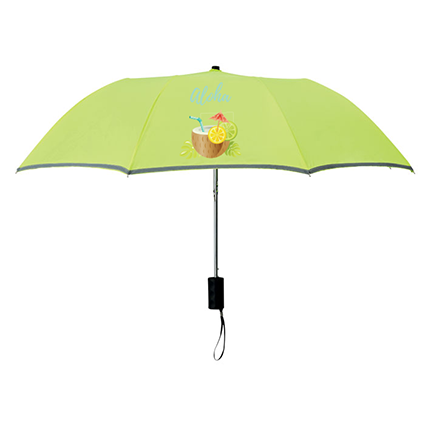Parapluie pliant personnalisé 93 cm avec housse - Martin - Zaprinta France
