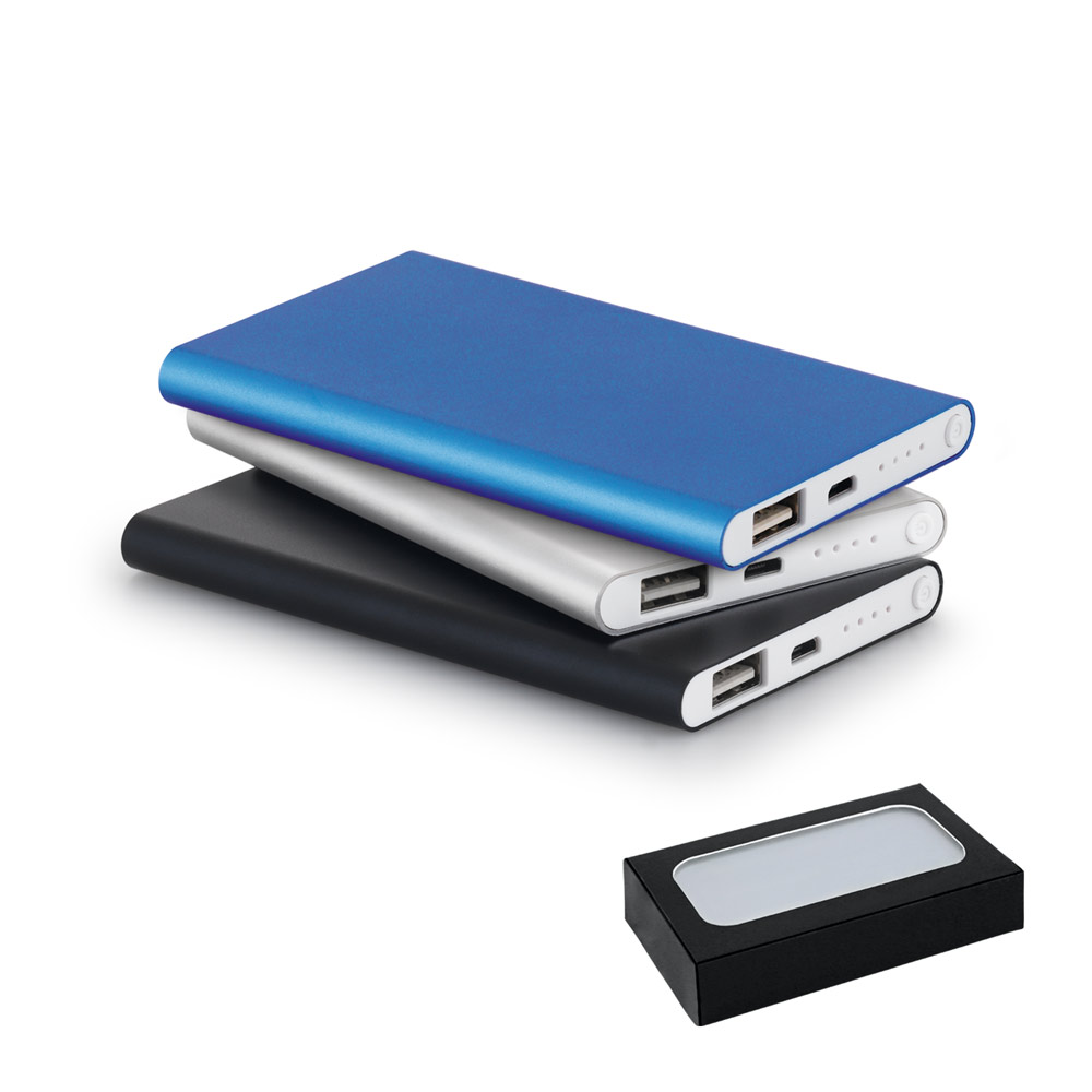 Batterie portable en aluminium lithium -  - Zaprinta France