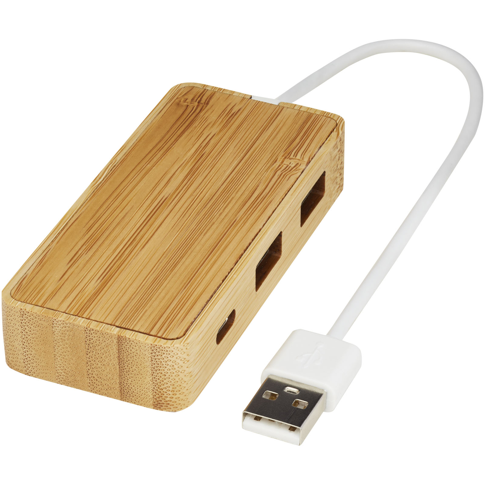 Hub USB en bambou - Montcuq - Zaprinta France