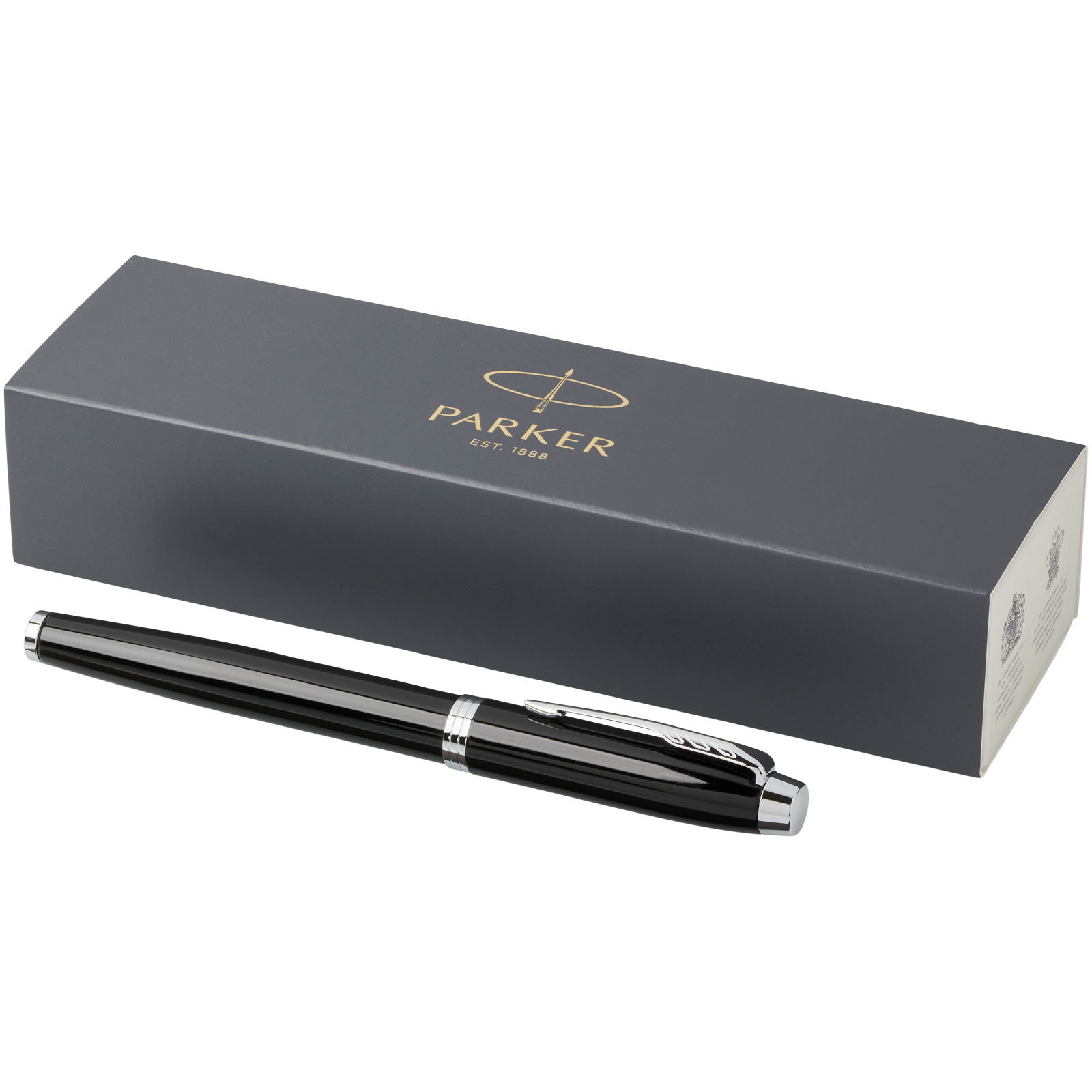 Élite Plume Rollerball - Limpiville imprimé comme goodie personnalisé Élite Plume Rollerball - Limpiville imprimé avec logo