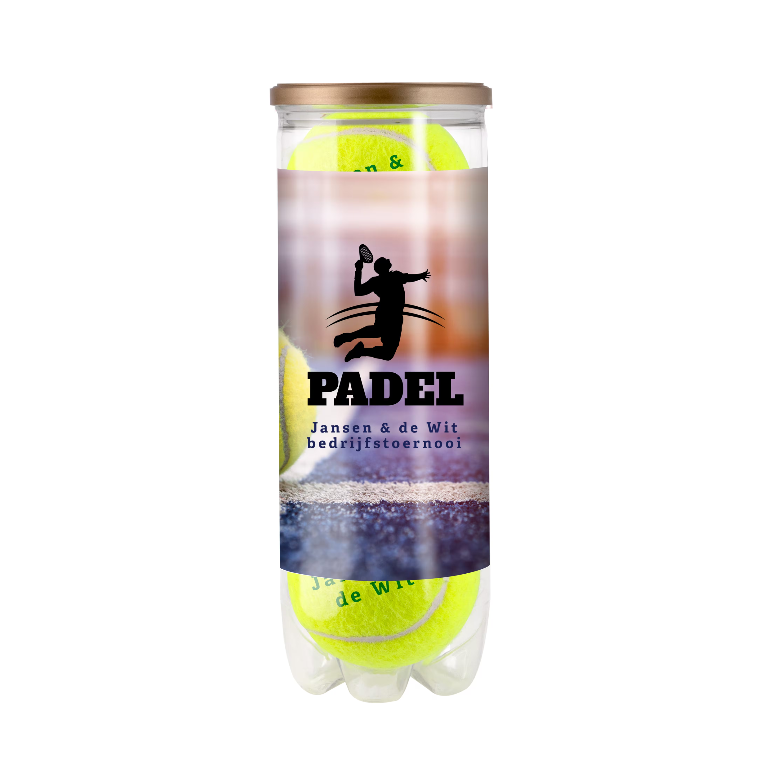 Tube de balles de padel