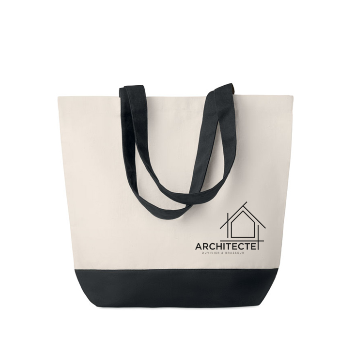 Tote bag sac de plage personnalisé en toile 170 g/m² - Roanne