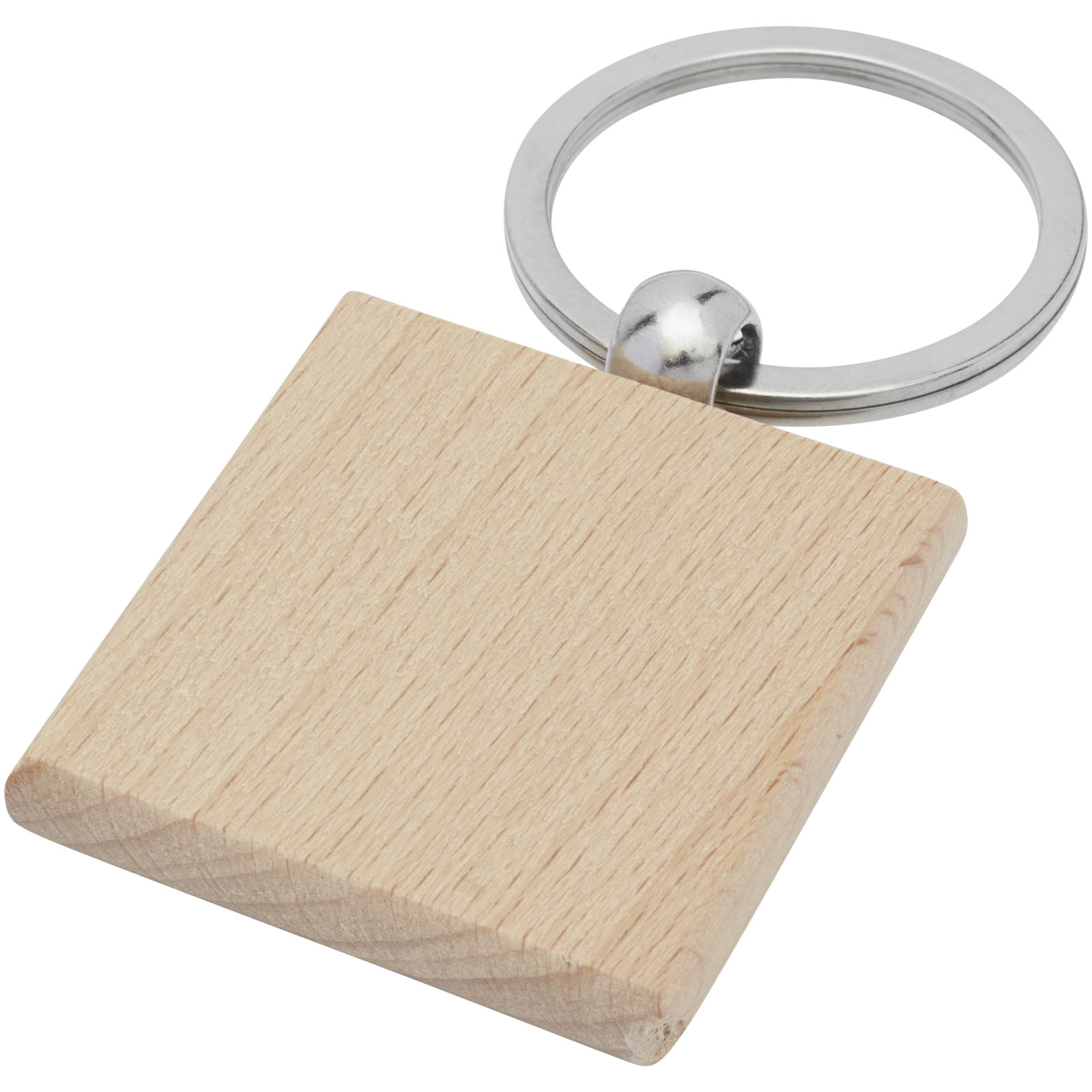 Porte-clés carré en bois - Chantilly