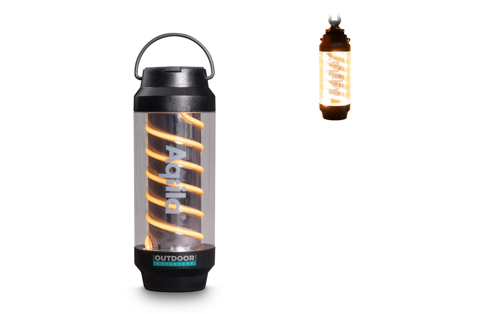 Lumière Polyvalente Nomade - Plumieux imprimé avec logo