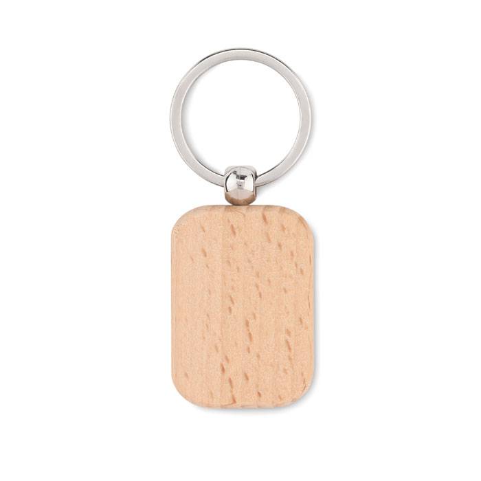 Porte-clés personnalisé de forme rectangulaire - Cantal