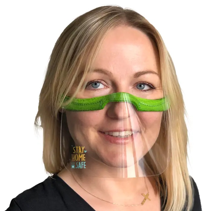 Visière protection coronavirus personnalisée - Zaprinta France