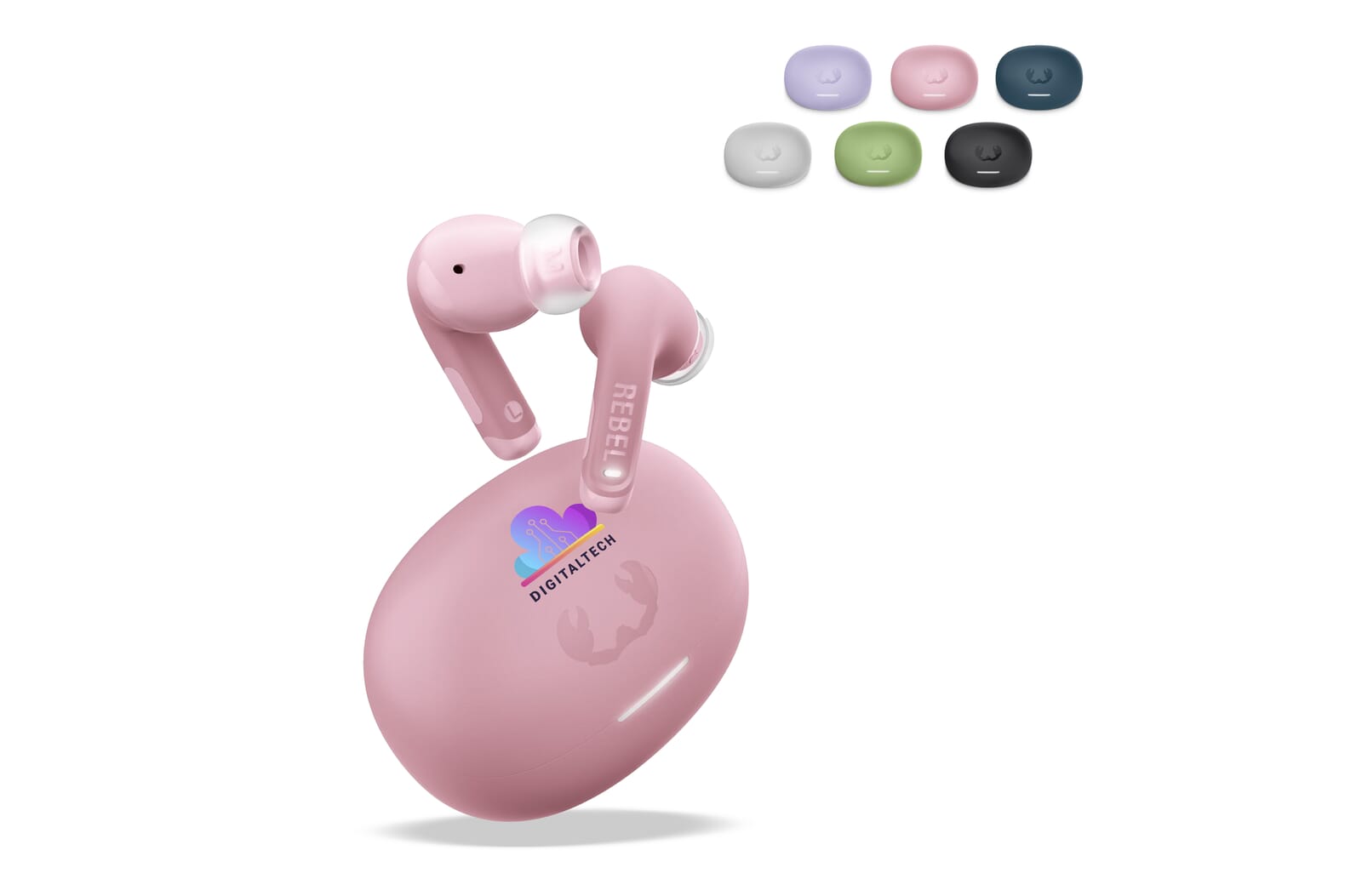 Écouteurs Intra-Auriculaires Fusion Écolution 2 ANC - Méry-sur-Cher imprimé avec logo
