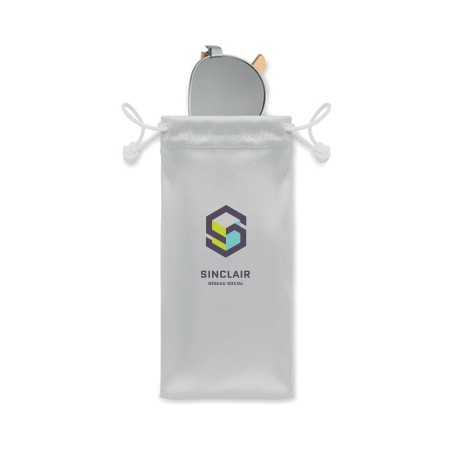 Lunettes de soleil en bambou