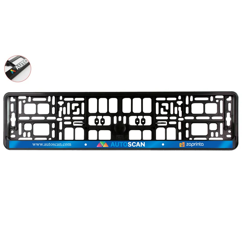 Support de plaque d'immatriculation flexible - Cessales