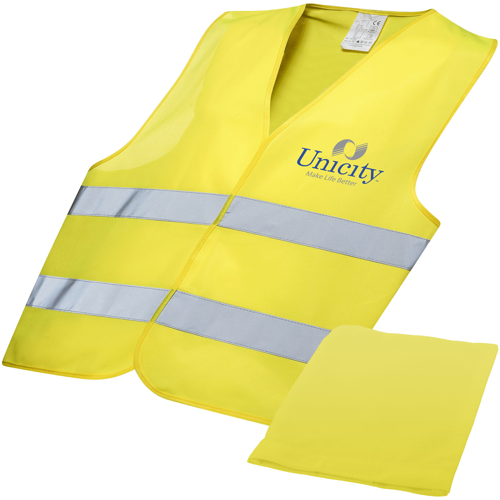 Gilet de securite personnalise Commandez vos gilets de securite publicitaires avec votre logo des maintenant Zaprinta