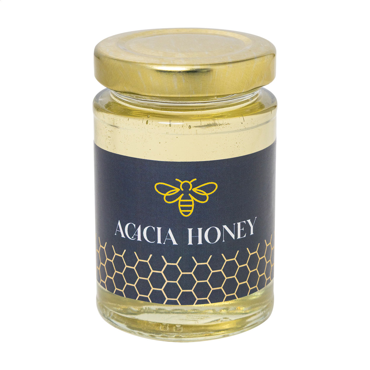 Miel d'Acacia Pur - Locoal-Mendon imprimé avec logo