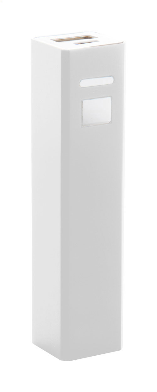 Banque de Puissance Aluminium 2200 mAh - Paulhenc imprimé avec logo
