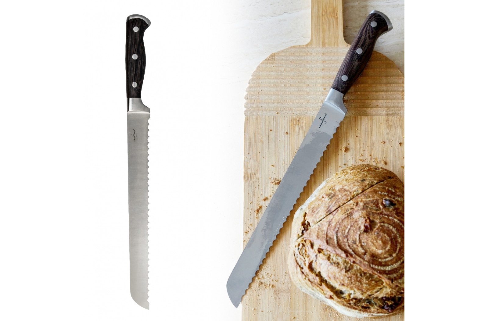 Couteau à pain SteelBake de luxe - Montcuq - Zaprinta France