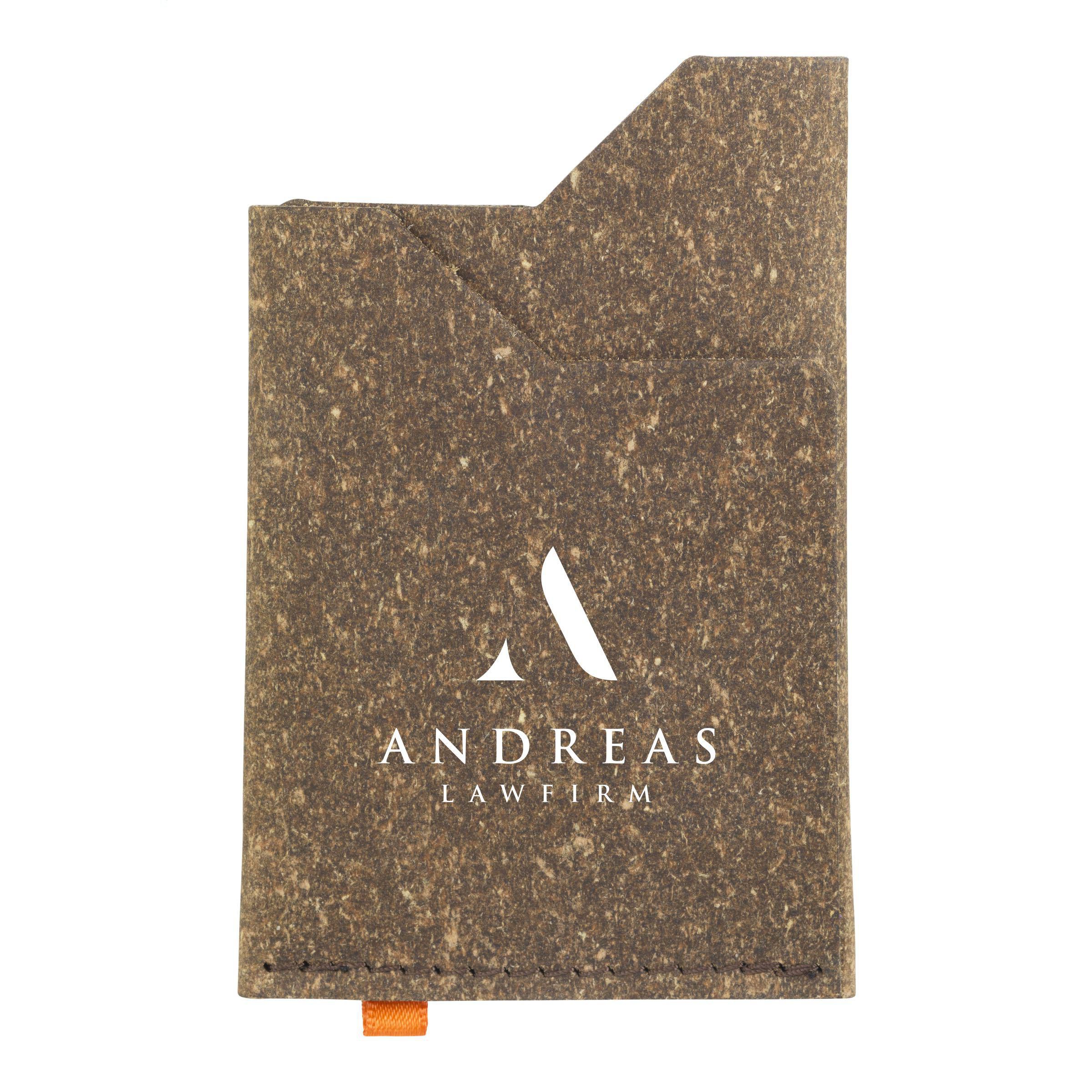 Porte-cartes en cuir recyclé Nosh