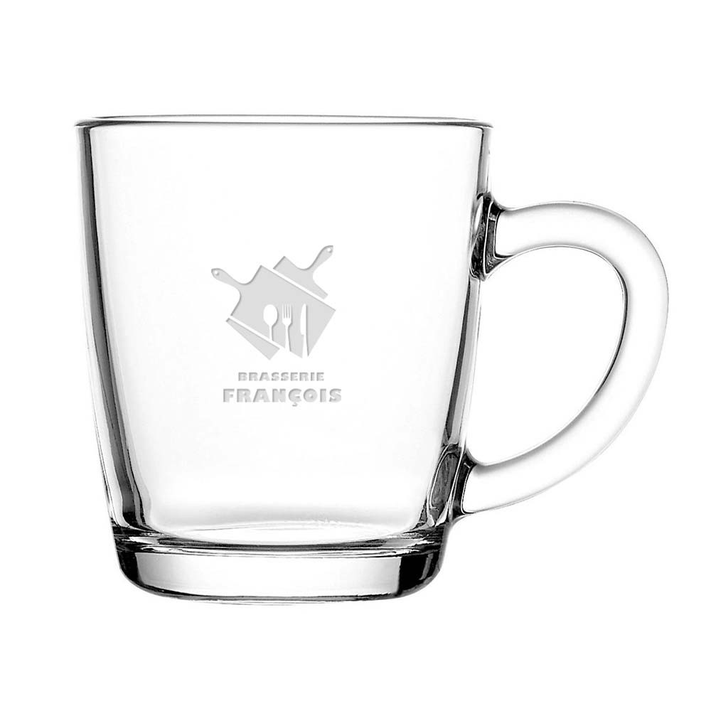 Verre à thé personnalisé de 320ml - Berles-Monchel