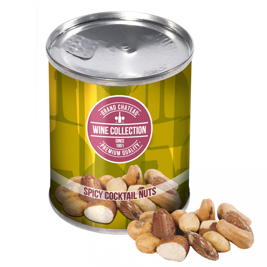 Canette imprimée en couleur pleine avec des amandes et des cacahuètes - Gayon - Zaprinta France