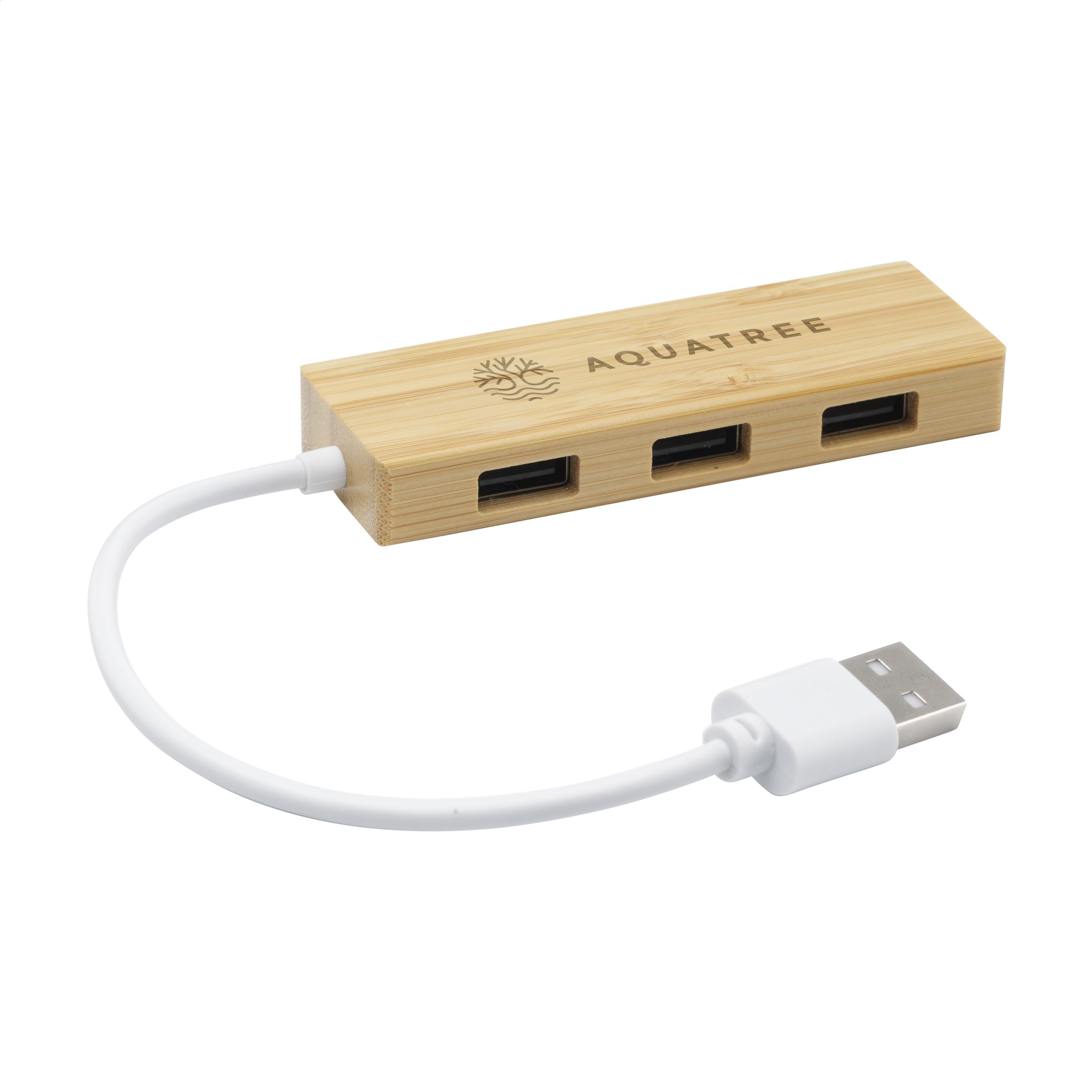 Hub USB en bambou - Saint-Martin-de-Ré - Zaprinta France