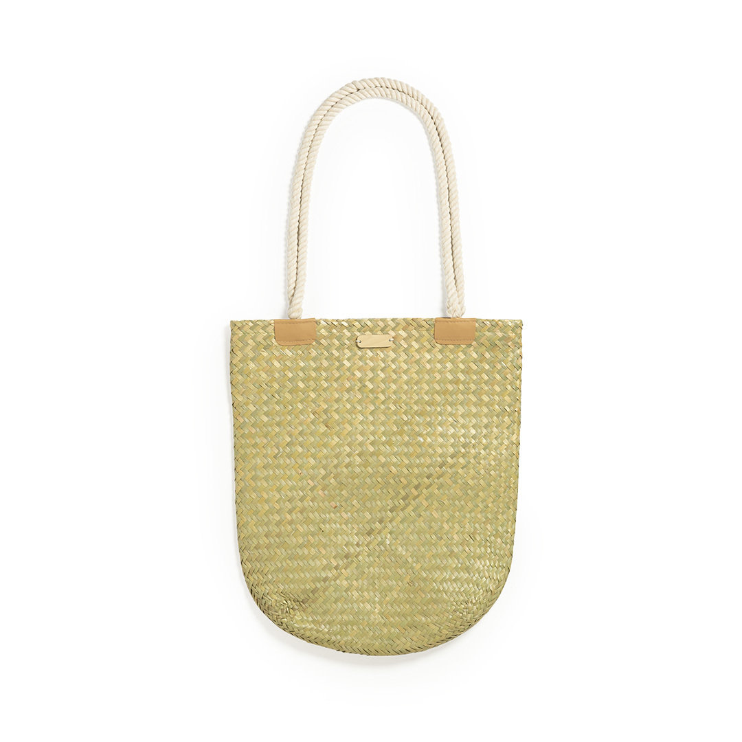 Sac de plage personnalisé en paille - Maya
