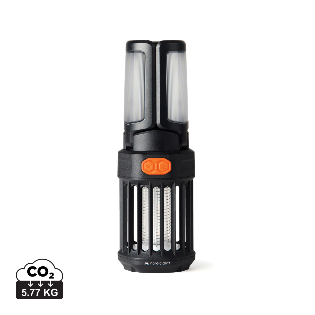Lumière de camping anti-moustique portable Titan - Rouffiac-d'Aude imprimé avec logo
