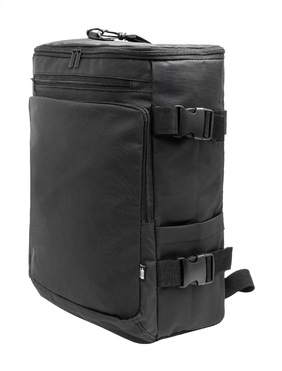 Sac à dos documentaire RPET imperméable - Villettes imprimé avec logo