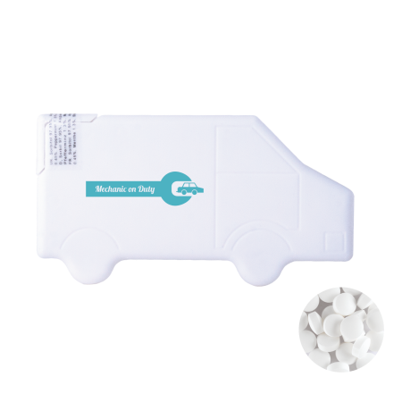 Camion distributeur de bonbons à la menthe - Montigné-lès-Rairies