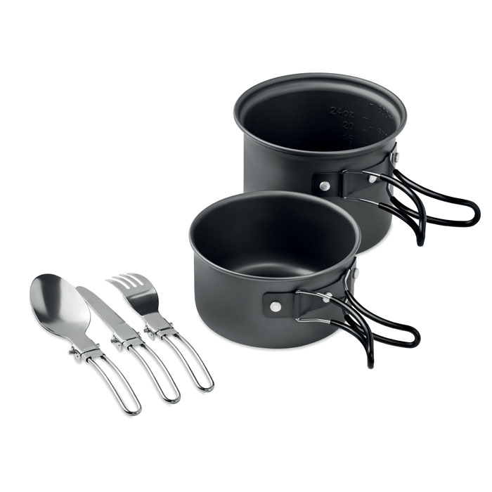 Casseroles camping et couverts