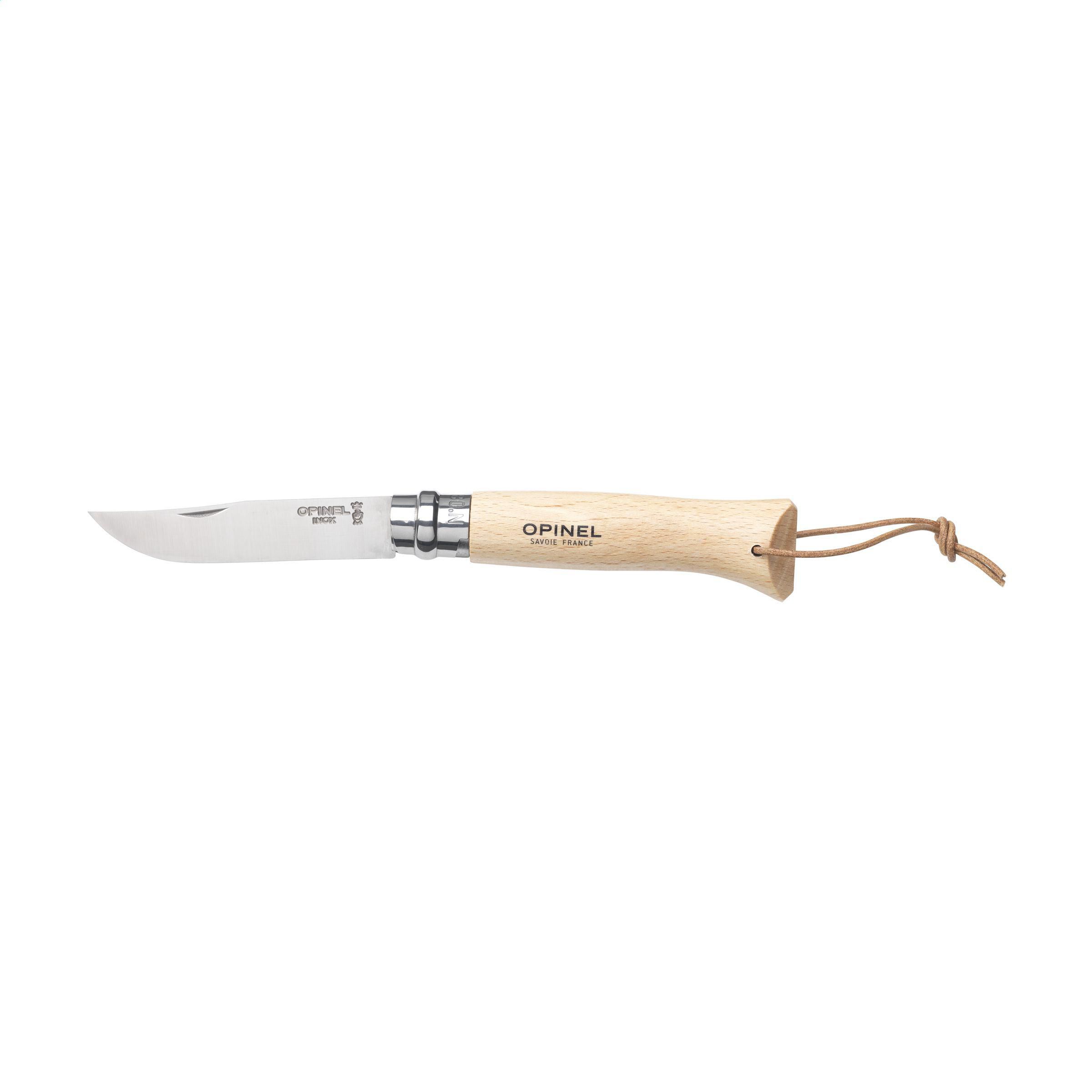 Opinel Inox No 08 Couteau de poche naturel