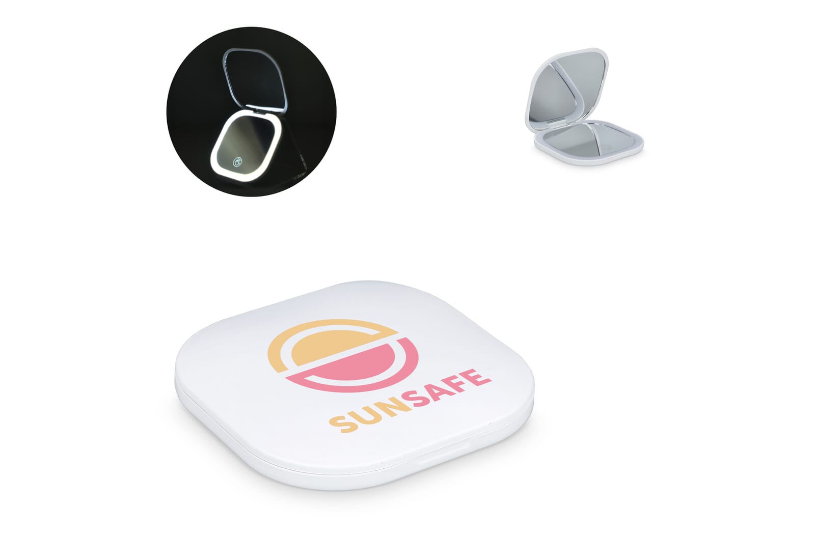 Miroir Éclairé Rechargeable - Orgeux
