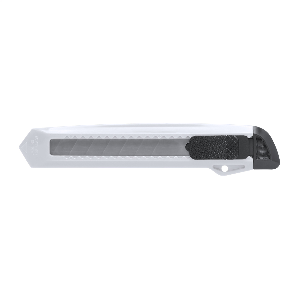 Cutter coupe-papier Loktox personnalisé en plastique, petit prix imprimé avec logo