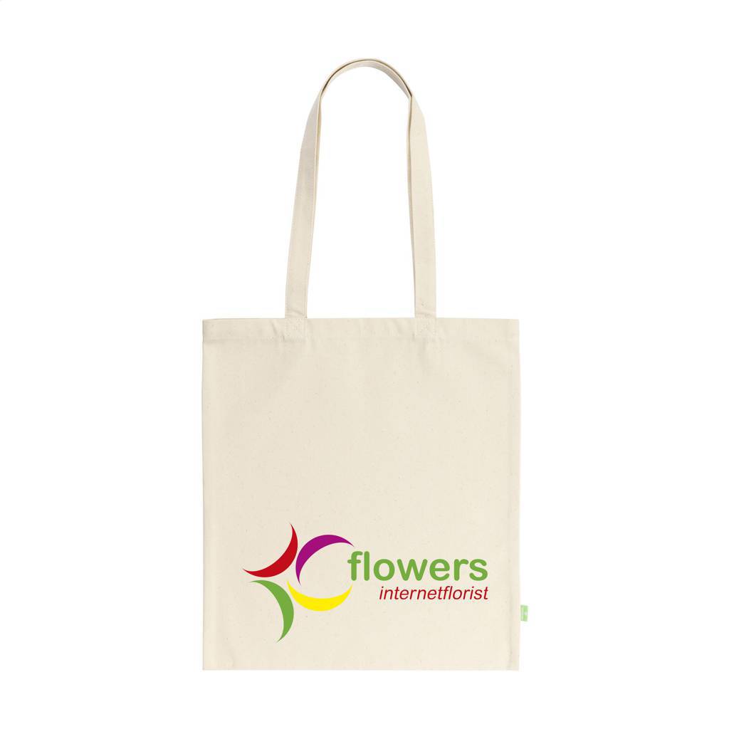 Tote bag personnalisé en toile 100% biologique 320 g/m² - Falona