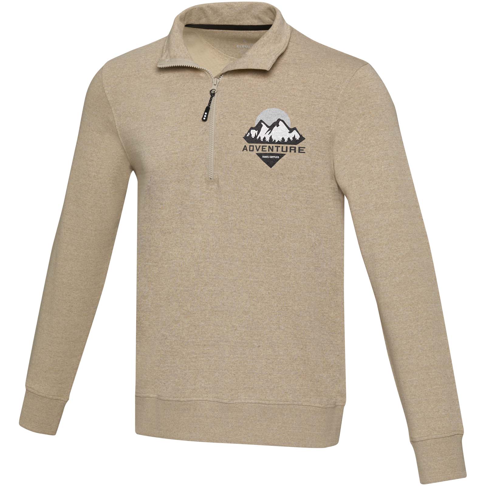 Pull unisexe recyclé Aware™ avec fermeture éclair 1/4