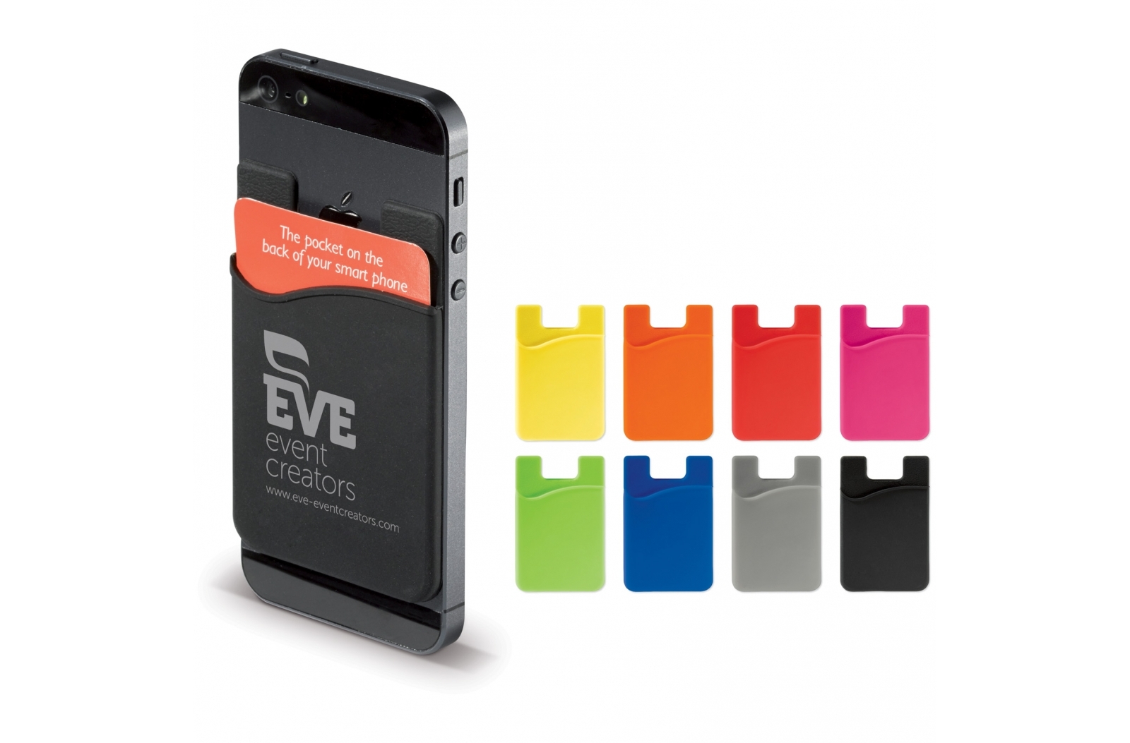 Porte-carte bancaire pour smartphone en silicone - Zaprinta France