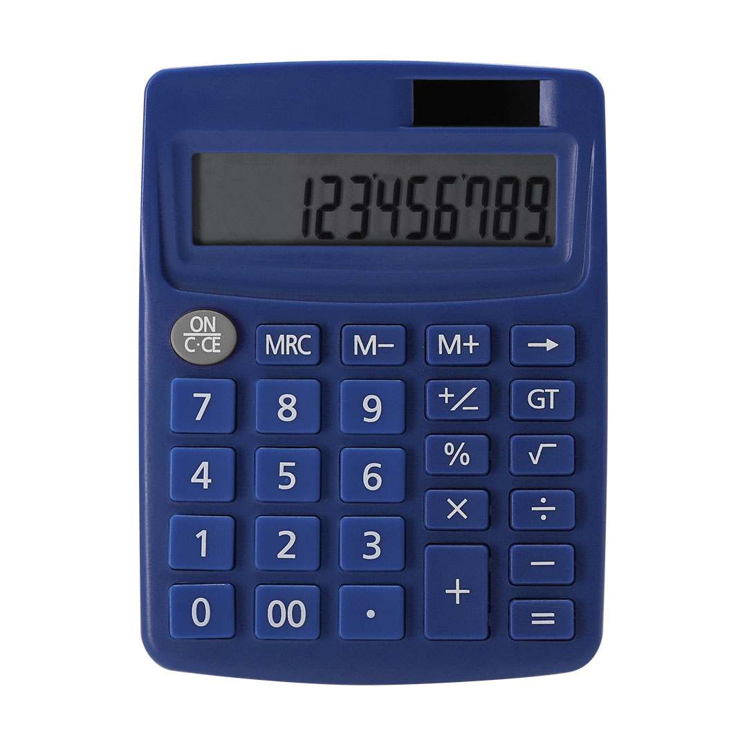 Calculatrice Énergie Double - Naours imprimé avec logo