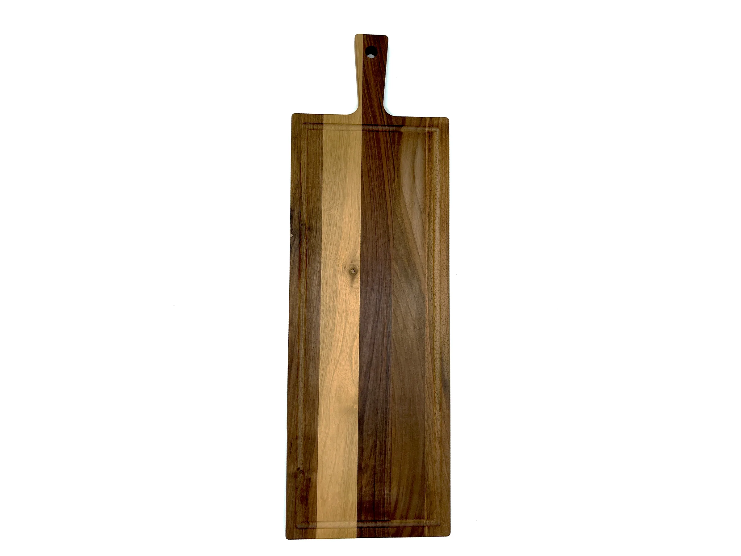 Planche de service personnalisée en bois de noyer (69 x 19 cm) - Jarmen