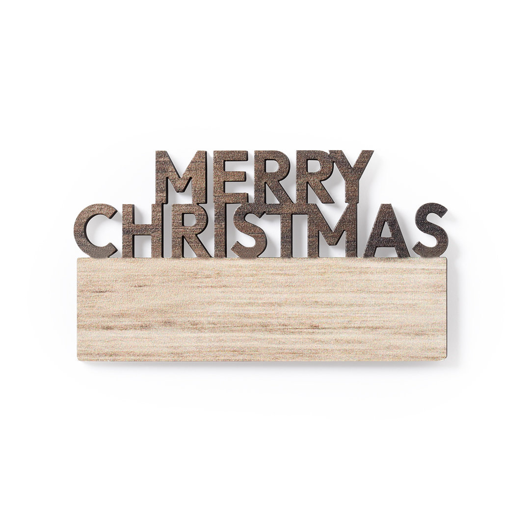 Magnet "Merry Christmas" personnalisé - N07
