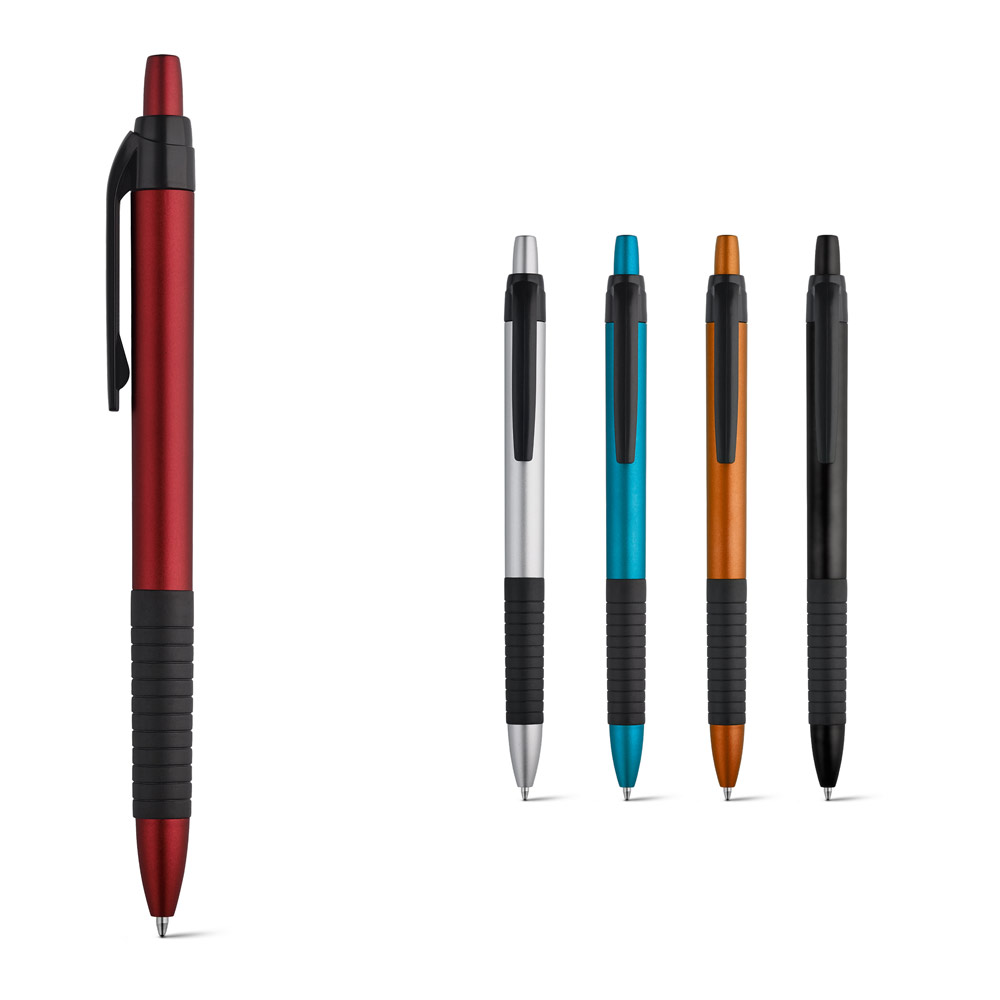 Stylo à bille à prise métallique